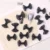 01 - Black mesh bow