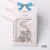 03 - Clear Silver Crystal Nail Chain