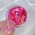54 - Hot Pink Orange Jelly Circle Sequins