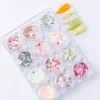 Holographic Cartoon Nail Sequins - Multi-Shape Glitter Set 8 Holographic cartoon nail sequins set with mixed glitter shapes