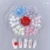 04 - Matte Flower Beads – Soft Rainbow Colors