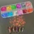 01 - Multicolor Number Sequins – 12 Colors