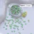 01 - Square Macaron Pieces - Green Gloss (3mm)
