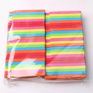 Bulk pack of assorted color heart foam toe separators for salon or retail